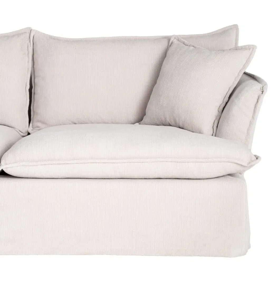 Sofa ZAPLASO 221 cm biała*Zona-Design Sale