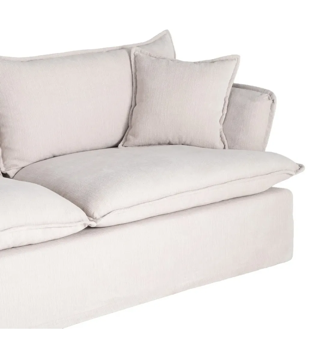 Sofa ZAPLASO 221 cm biała*Zona-Design Sale