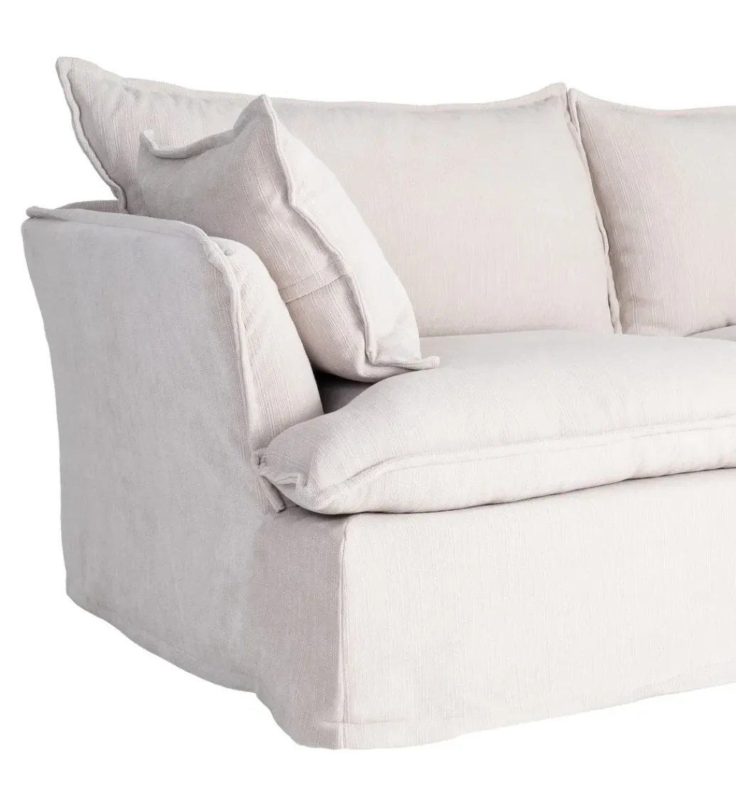 Sofa ZAPLASO 221 cm biała*Zona-Design Sale