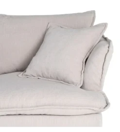 Sofa ZAPLASO 181 cm kremowa*Zona-Design Clearance
