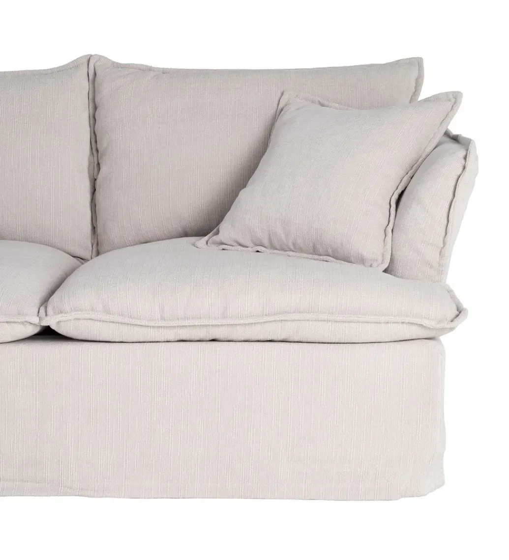 Sofa ZAPLASO 181 cm kremowa*Zona-Design Clearance