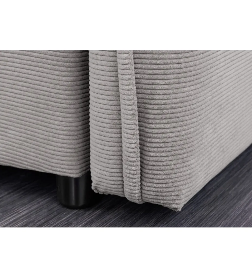 Sofa z funkcją spania APARTMENT 215 cm szara*Invicta Interior Best