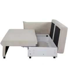 Sofa z funkcją spania APARTMENT 215 cm cord beżowy*Invicta Interior Outlet