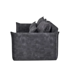 Sofa z funkcją spania APARTMENT 215 cm welur szara*Invicta Interior Best