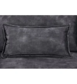 Sofa z funkcją spania APARTMENT 215 cm welur szara*Invicta Interior Best