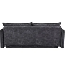 Sofa z funkcją spania APARTMENT 215 cm welur szara*Invicta Interior Best