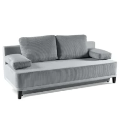 Sofa z funkcją spania ROSSO 200 cm szary*ZDLINNEO Hot
