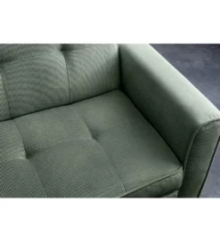Sofa z funkcją spania SMART 180 cm cord zielony*Invicta Interior - przedsprzedaż Online