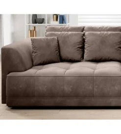 Sofa z funkcją spannia Big SofaTiga 302 cm z elektrycznie wysuwanym siedziskiem*Wersal Best