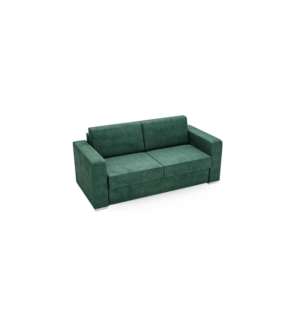 Sofa z włoskim stelażem SOUL 185 cm z funkcją spania i pojemnikiem na pościel*Meblepolak