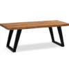 Solik kawowy FRIGI 120 cm drewno akacja*WOHNLING, GERMANY Online