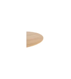 Stół AGARA 100 cm biały naturalny blat*Zona-Design New