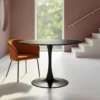 Stół AGARA 100 cm czarny*Zona-Design
