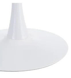 Stół AGAT 100 cm biały szary blat*Zona-Design