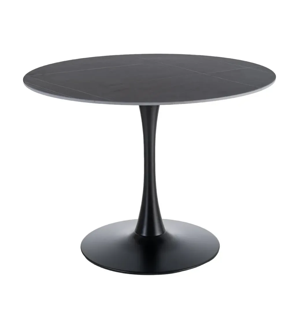 Stół AGAT 100 cm czarny*Zona-Design