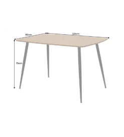 Stół APARTMENT 120 cm naturalny*Invicta Interior Clearance