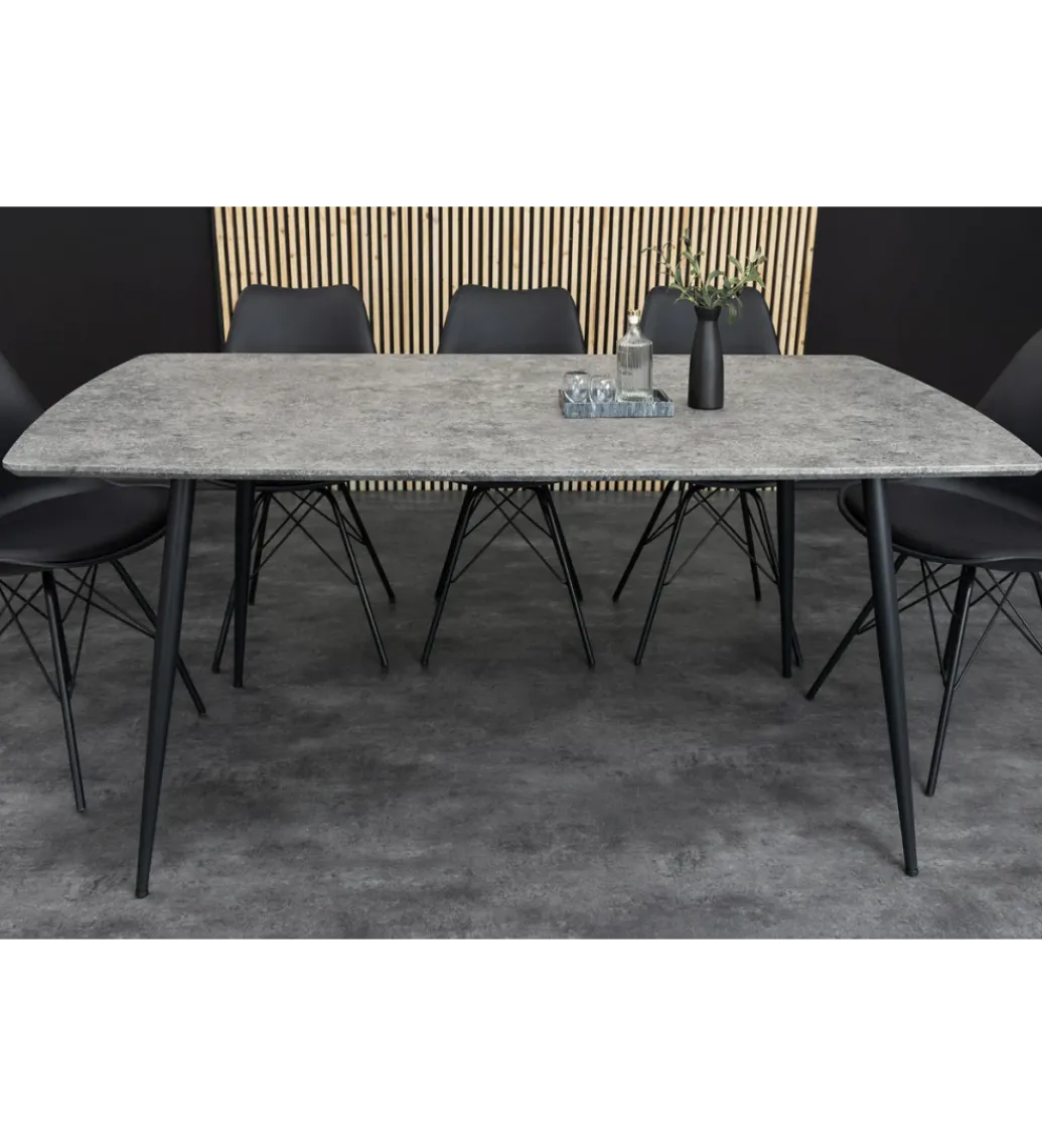 Stół APARTMENT 140 cm szary*Invicta Interior New