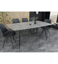 Stół APARTMENT 120 cm szary*Invicta Interior New