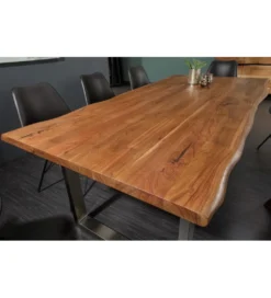 Stół ARKTYKA Mammut 200 cm drewno akacja honey*Invicta Interior Sale