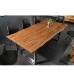 Stół ARKTYKA Mammut 200 cm drewno akacja honey*Invicta Interior Sale