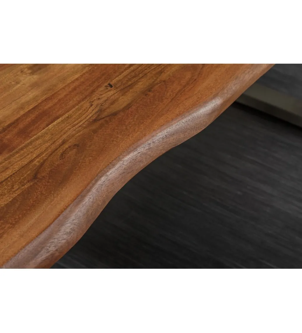 Stół ARKTYKA Mammut 200 cm drewno akacja honey*Invicta Interior Sale