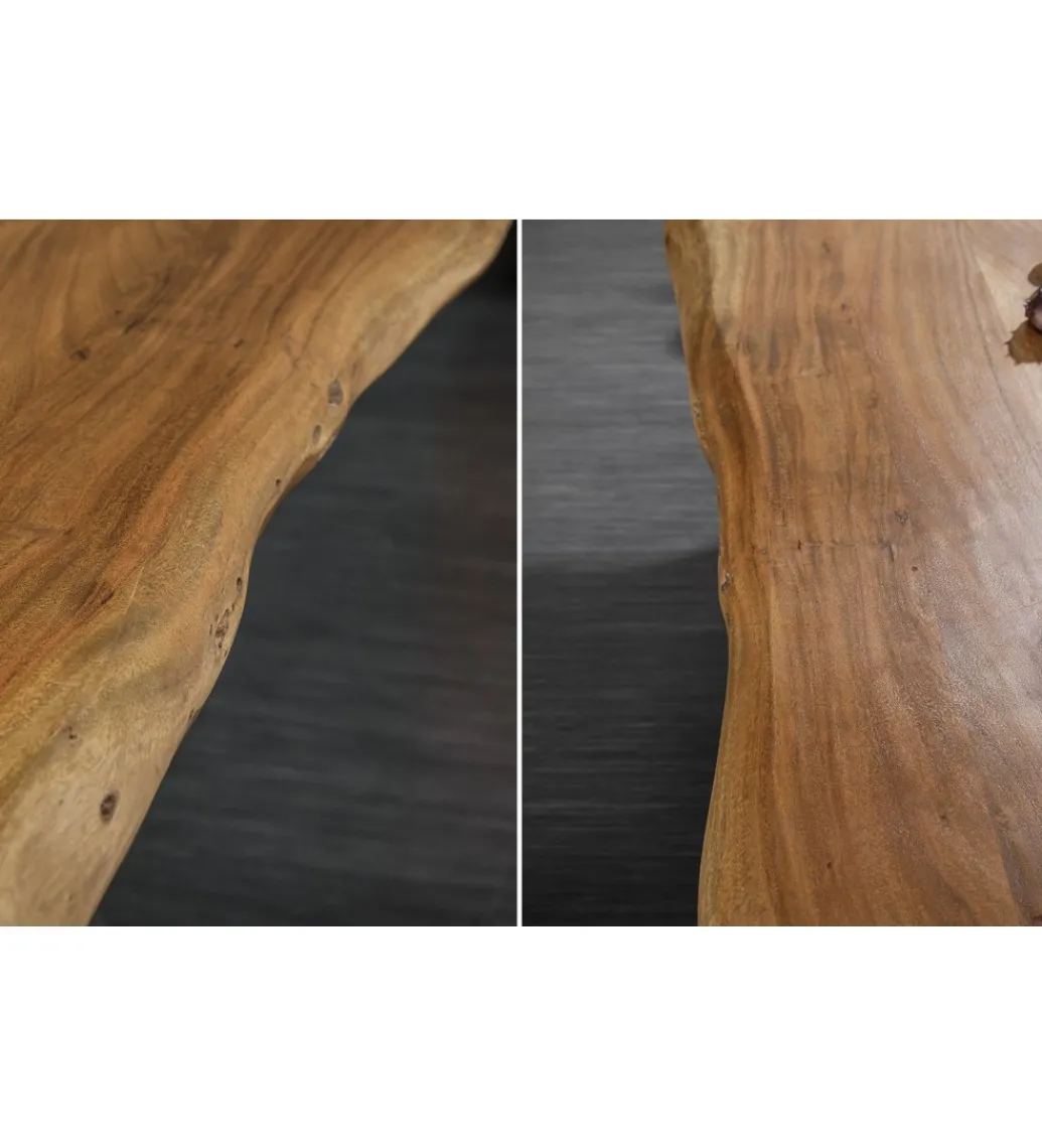 Stół ARKTYKA Mammut X 240 cm drewno Akacja honey*Invicta Interior Clearance