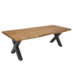 Stół ARKTYKA Mammut X 240 cm drewno Akacja honey*Invicta Interior Clearance