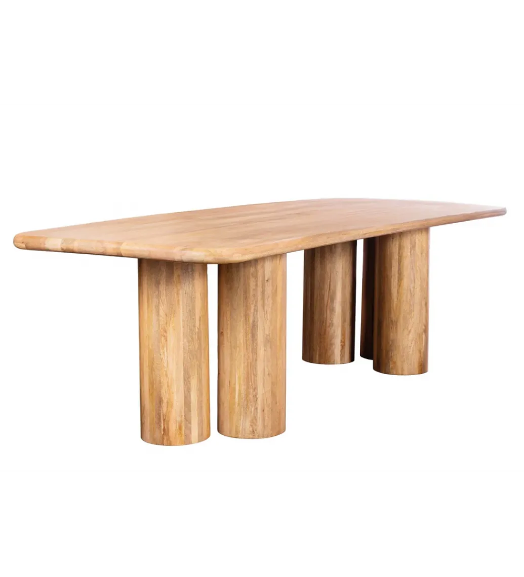 Stół ART DECO 240 cm drewno mango naturalny*Invicta Interior Online