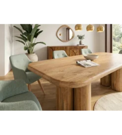 Stół ART DECO 240 cm drewno mango naturalny*Invicta Interior Online