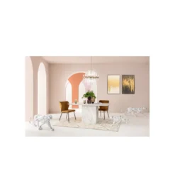 Stół Artistico 160 cm w optyce marmuru*KARE Clearance