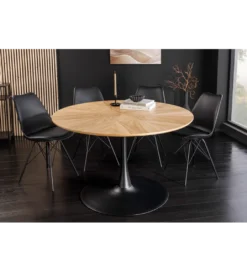 Stół ATELIER 120 cm kolor naturalnego dębu*Invicta Interior Hot