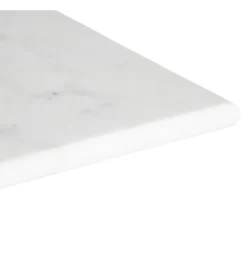 Stół AUESON 70 cm czarny blat w optyce marmuru*Zona-Design Hot