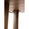 Stół AYMARA 220 cm drewno akcja brązowy*L&L Clearance