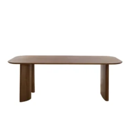 Stół AYMARA 220 cm drewno akcja brązowy*L&L Clearance