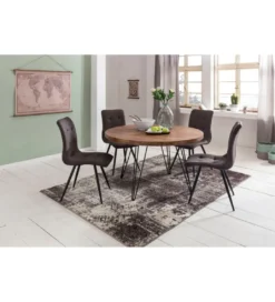 Stół BAGLI 120 cm drewno sheesham*WOHNLING, GERMANY Online