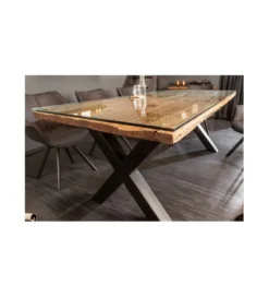 Stół  Barracuda X 220 cm drewno teak*Invicta Interior Discount