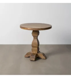 Stół BENAM 65 cm drewno mango naturalny*Zona-Design Sale