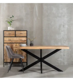 Stół BENRY 160 cm drewno mango naturalny*Zona-Design New