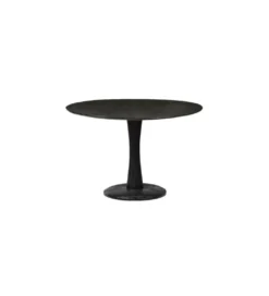Stół BRAX Vivan 120 cm drewno mango czarny*LF-Design Clearance