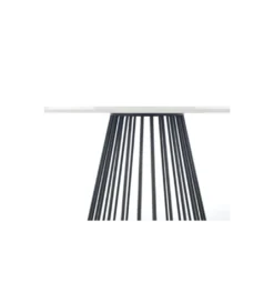 Stół BRODWAY 110 cm w optyce białego marmuru*Halmar Clearance