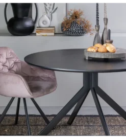 Stół BRUNO 120 cm czarny*WOOOD Clearance
