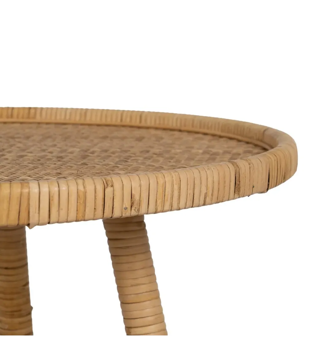Stół BYMYS 60 cm ratan naturalny*Zona-Design Discount