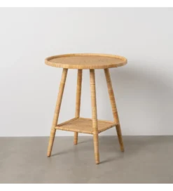Stół BYMYS 60 cm ratan naturalny*Zona-Design Discount