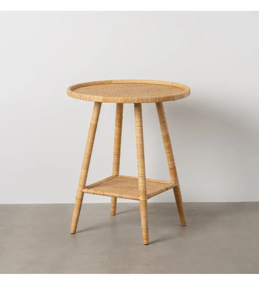 Stół BYMYS 60 cm ratan naturalny*Zona-Design Discount