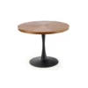 Stół CARMELO 100 cm w kolorze orzecha*Halmar New