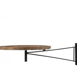 Stół ścienny z drewna LEE 111 cm naturalny*J-Line Clearance