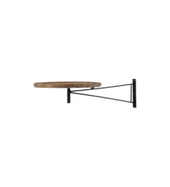 Stół ścienny z drewna LEE 111 cm naturalny*J-Line Clearance