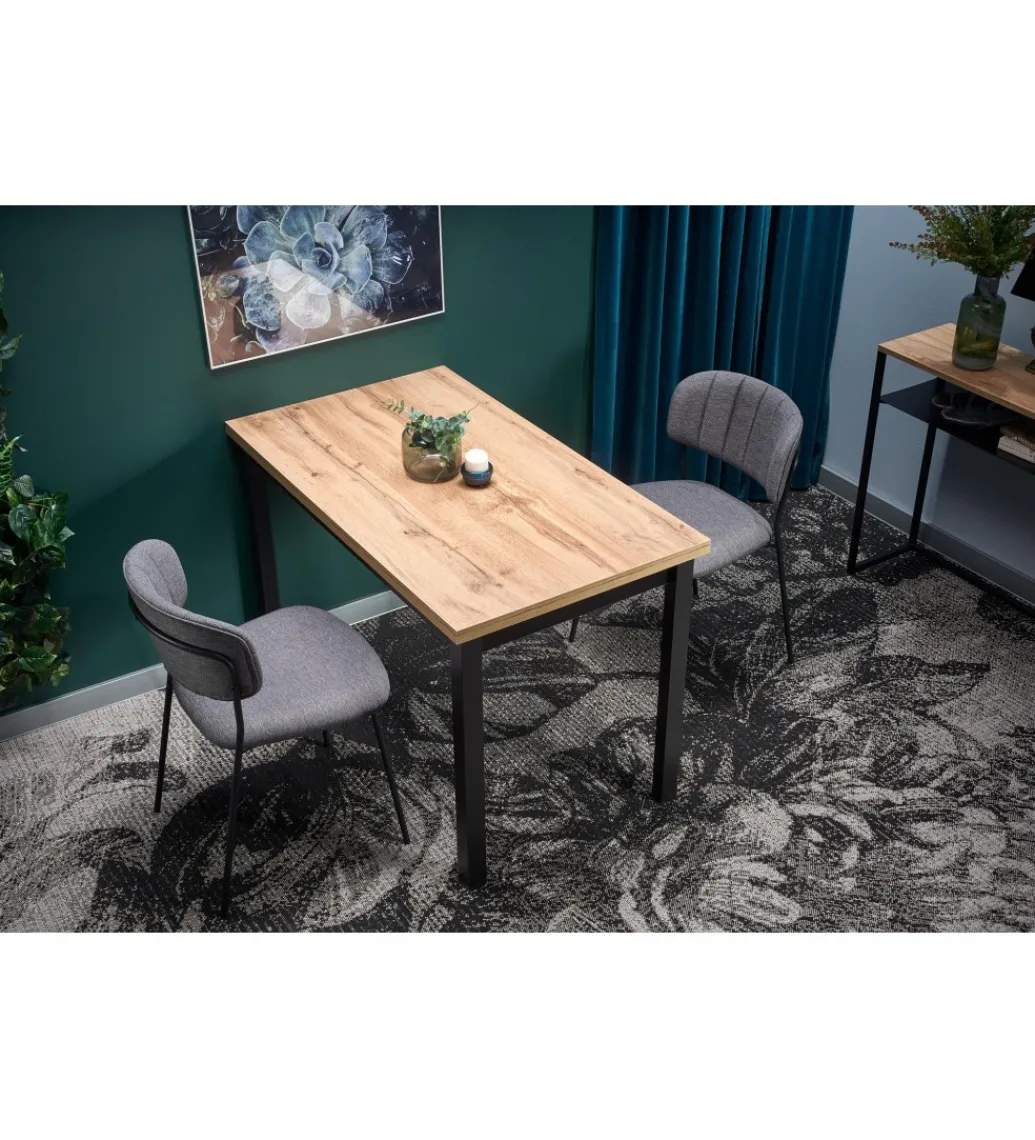 Stół COBALT 120 cm w kolorze dąb wotan*Halmar Outlet
