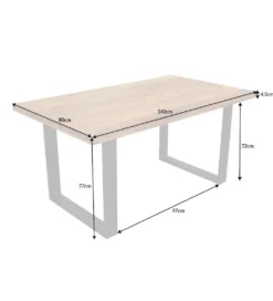 Stół Conley Craft 140 Cm Sheesham*Invicta Interior Discount