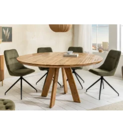 Stół Craft ART WOOD 120 cm drewno mango naturalny*Invicta Interior